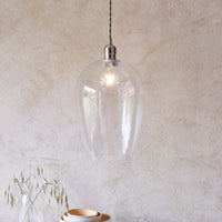Lifestyle Lighting Company Hammered Glass Large Pendant Light | All Square Lighting