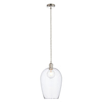 Lifestyle Lighting Company Hammered Glass Large Pendant Light | All Square Lighting