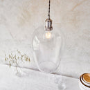 Lifestyle Lighting Company Hammered Glass Large Pendant Light | All Square Lighting