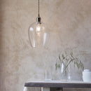 Lifestyle Lighting Company Hammered Glass Small Pendant Light | All Square Lighting