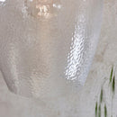 Lifestyle Lighting Company Hammered Glass Small Pendant Light | All Square Lighting