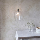 Lifestyle Lighting Company Hammered Glass Small Pendant Light | All Square Lighting