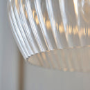 Lifestyle Lighting Company Ribbed Glass Medium Pendant Light | All Square Lighting