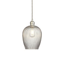 Lifestyle Lighting Company Ribbed Glass Small Pendant Light | All Square Lighting
