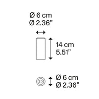 Lodes A-Tube Mini Ceiling Light | All Square Lighting