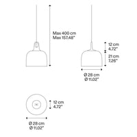 Lodes JIM Bell Pendant Light | All Square Lighting