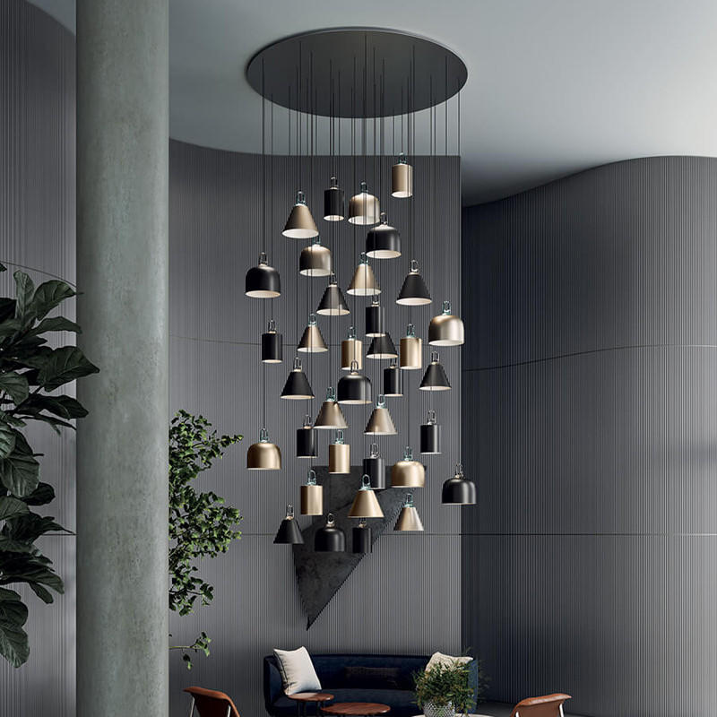 Lodes JIM Cone Pendant Light | All Square Lighting