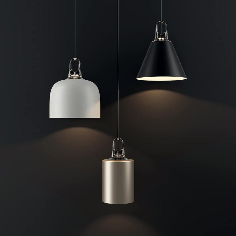 Lodes JIM Cylinder Pendant Light | All Square Lighting