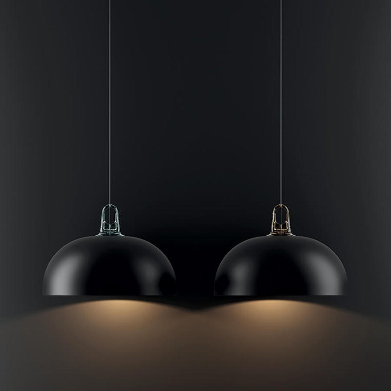 Lodes JIM Dome Pendant Light | All Square Lighting