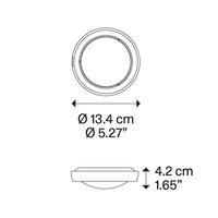Lodes Nautilus Spot Ceiling Light | All Square Lighting