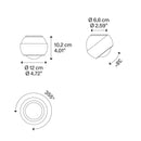 Lodes Spider Ceiling Light | All Square Lighting