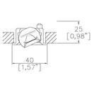 Lucent Lighting Micro40 Oculus Downlight | All Square Lighting