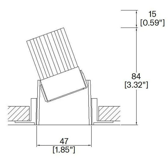 Soft 50 Accent Trimless Downlight
