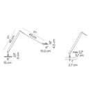 Luceplan Berenice 45 Table Lamp | All Square Lighting