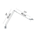 Luceplan Berenice 45 Wall Light | All Square Lighting