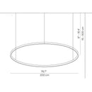 Luceplan Compendium Circle Large Pendant Light | All Square Lighting