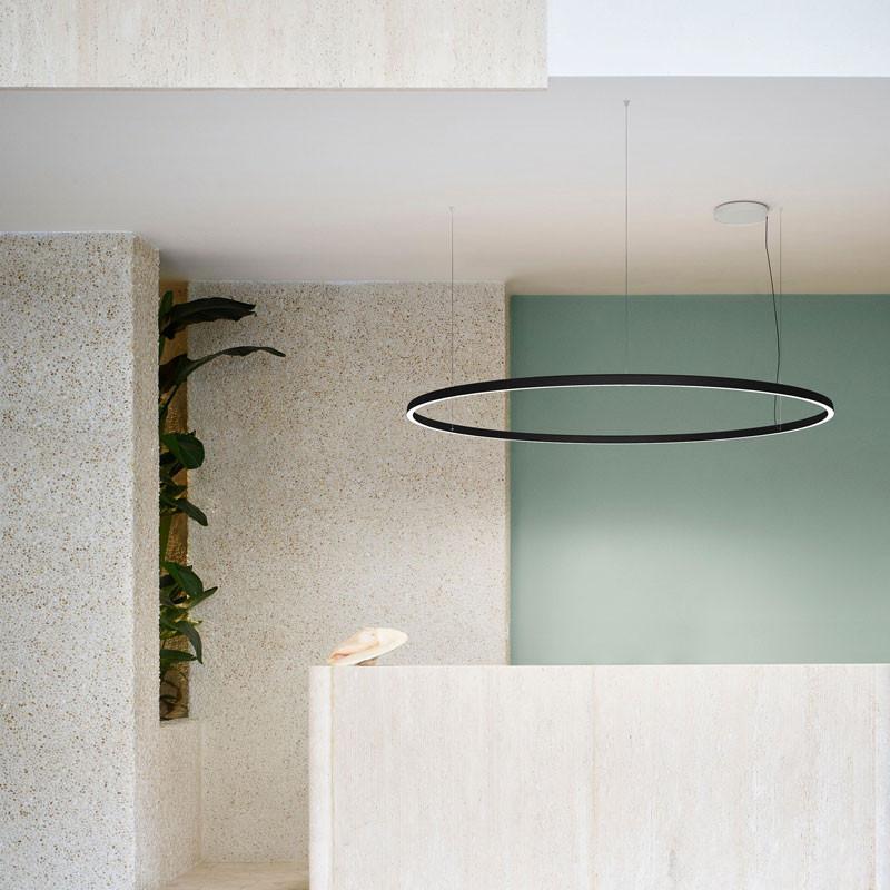 Luceplan Compendium Circle Small Pendant Light | All Square Lighting