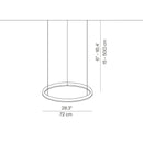 Luceplan Compendium Circle Small Pendant Light | All Square Lighting
