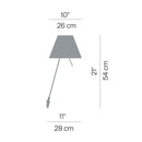 Luceplan Constanzina Wall Light | All Square Lighting