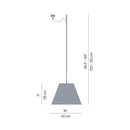 Luceplan Costanza Telescopic Pendant Light | All Square Lighting