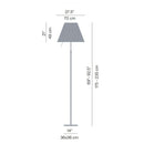 Luceplan Grande Costanza Floor Lamp | All Square Lighting
