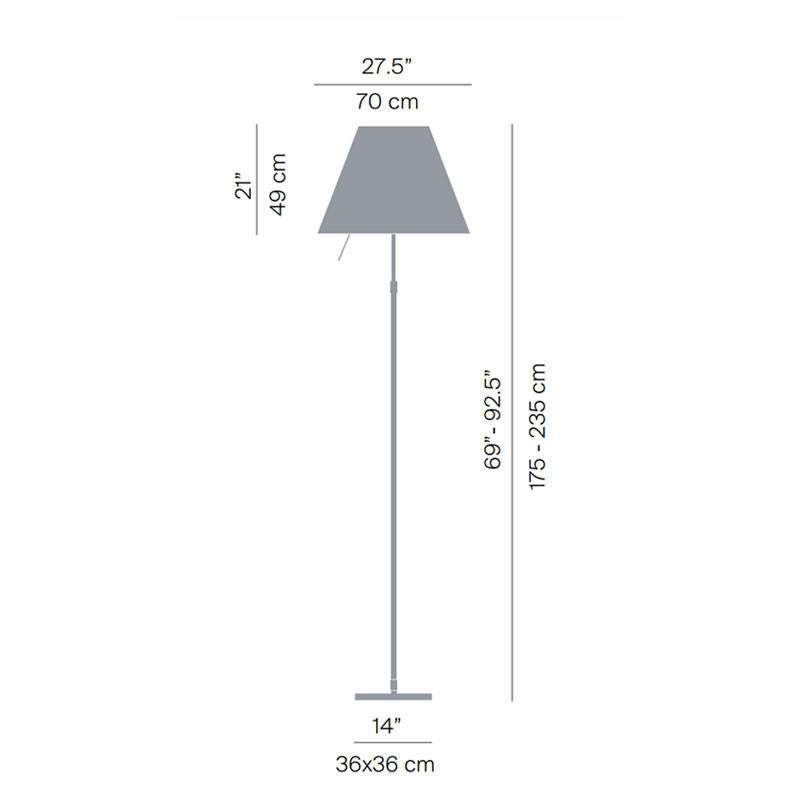 Grande Costanza Floor Lamp