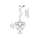 Luceplan Hope 12 Pendant Light | All Square Lighting