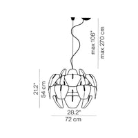Luceplan Hope 18 Pendant Light | All Square Lighting