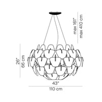 Luceplan Hope 42 Pendant Light | All Square Lighting