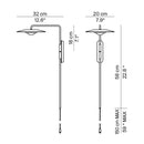 Luceplan Koinè Wall Light | All Square Lighting