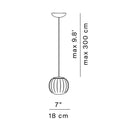 Luceplan Lita 18 Pendant Light | All Square Lighting