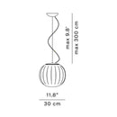 Luceplan Lita 30 Pendant Light | All Square Lighting