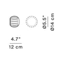 Luceplan Lita Small Wall Light | All Square Lighting