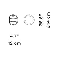 Luceplan Lita Small Wall Light | All Square Lighting