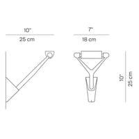 Luceplan Lola Wall Light | All Square Lighting