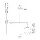 Luceplan Malamata 48 Pendant Light | All Square Lighting