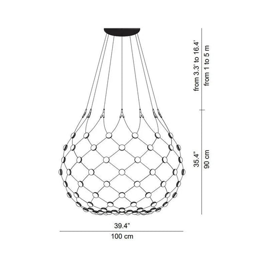 Mesh 100 Pendant Light