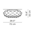 Luceplan Mesh Ceiling Light | All Square Lighting