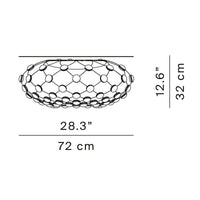 Luceplan Mesh Ceiling Light | All Square Lighting