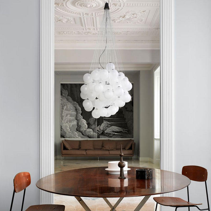 Luceplan Stochastic 48 Pendant Light | All Square Lighting