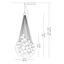 Luceplan Stochastic 72 Pendant Light | All Square Lighting