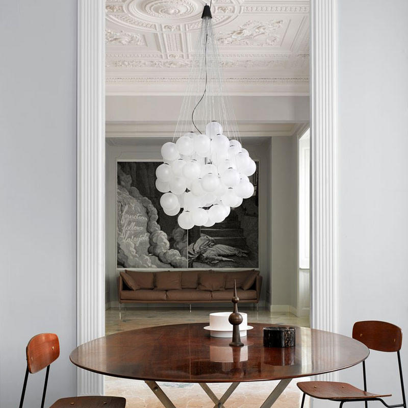 Luceplan Stochastic 72 Pendant Light | All Square Lighting