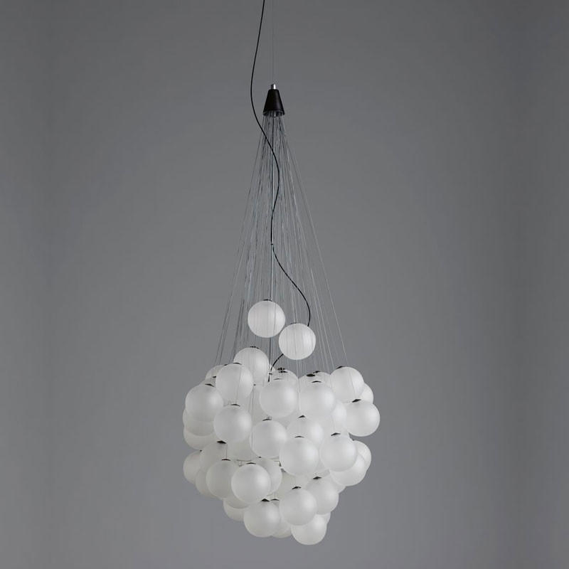 Luceplan Stochastic 72 Pendant Light | All Square Lighting