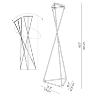 Luceplan Tango Floor Lamp | All Square Lighting