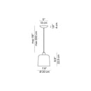 Luceplan Zile 20 Pendant Light | All Square Lighting