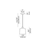 Luceplan Zile 20 Pendant Light | All Square Lighting
