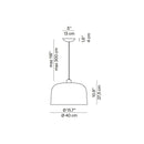 Luceplan Zile 40 Pendant Light | All Square Lighting