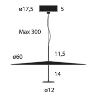 Lumina Dot 600 Pendant Light | All Square Lighting