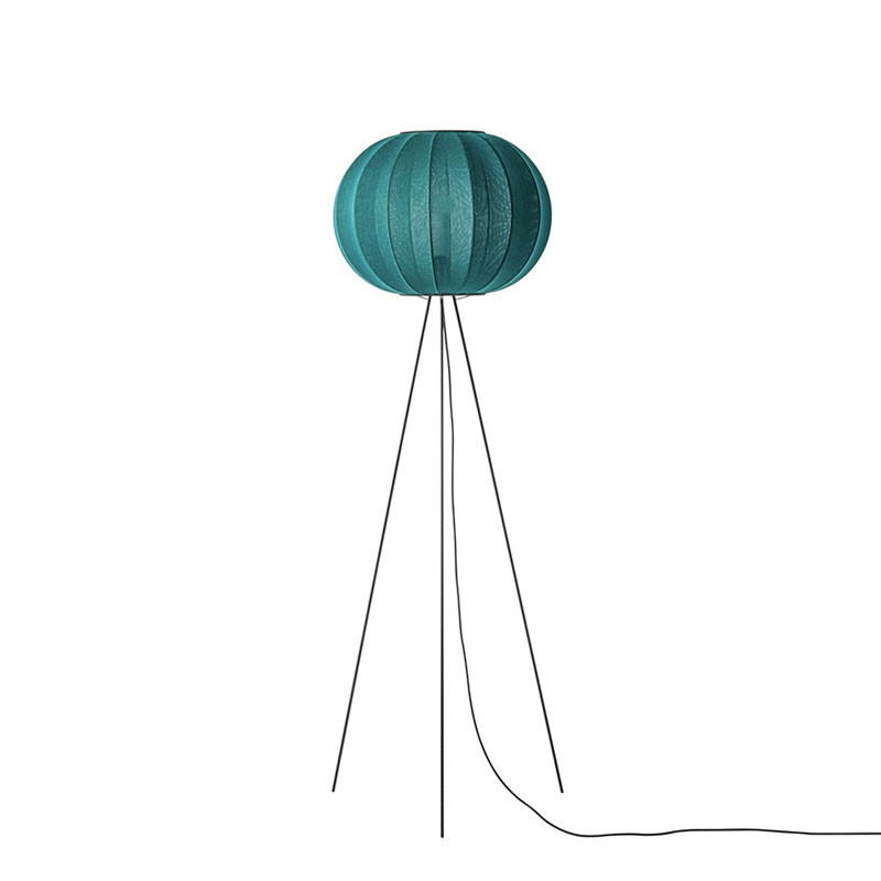 Made by Hand Kint-Wit 45 Round High Floor Lamp | All Square Lighting