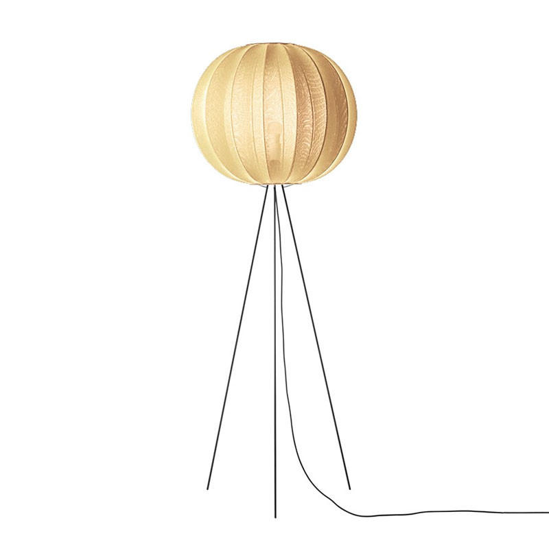 Made by Hand Kint-Wit 60 Round High Floor Lamp | All Square Lighting